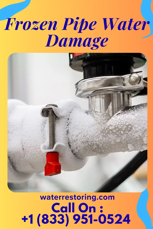 Frozen Pipe Water Damage in Grove City, OH